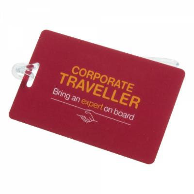 Printed Luggage Tag Silicone Loop