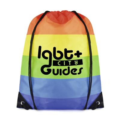 Rainbow Drawstring Bag 2