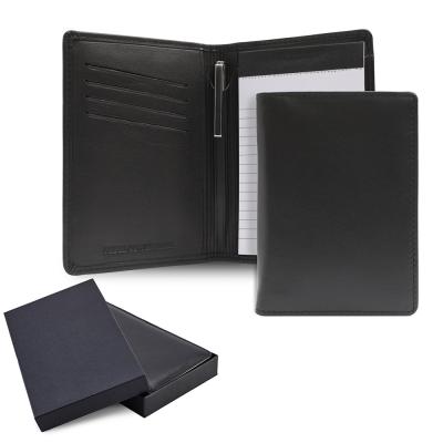 Sandringham Nappa Leather Notepad Jotter With Pen
