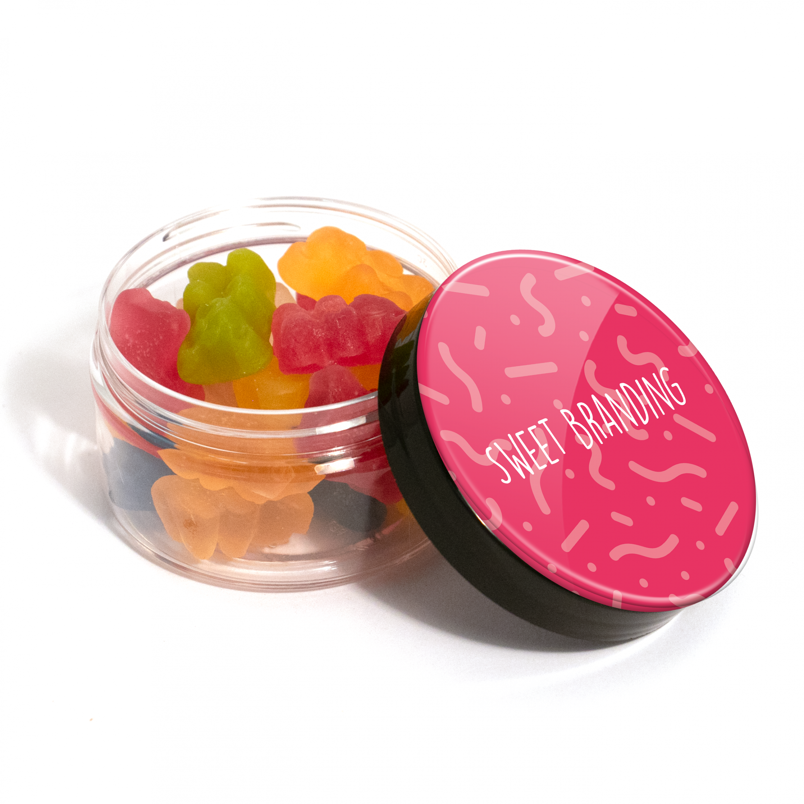 Screw Top Jar Vegan Bears