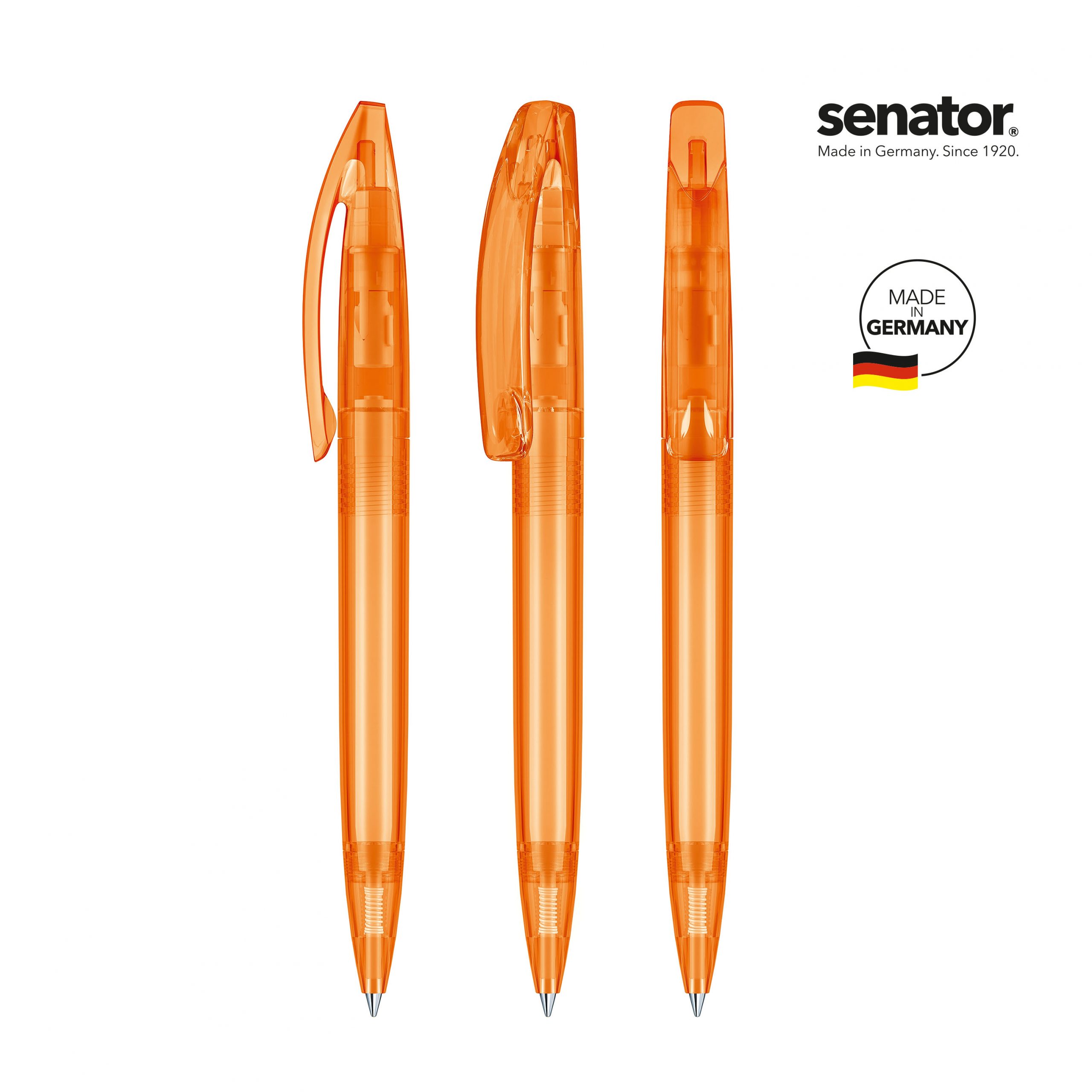 Senator Bridge Clear Plastic Ballpen