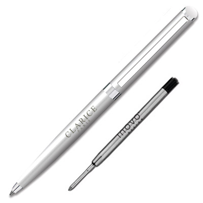 Silver Elise Ballpen By Inovo Design