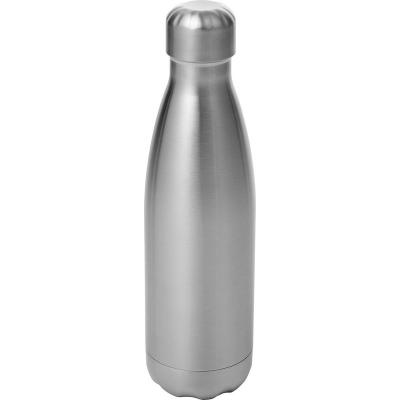 Silver Metal Sports Bottle