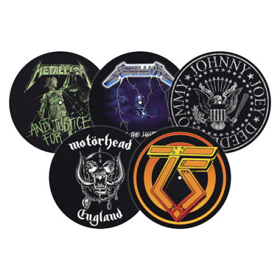 Slipmats Black Fabric