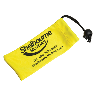Small Locking Wheel Nut Bag 120x60mm Microfibre