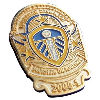 Stamped Iron Soft Enamel Metal Badge 40mm