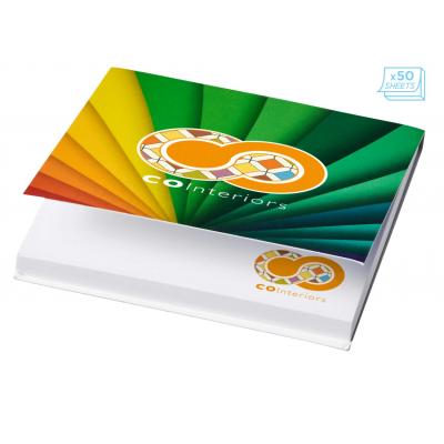 Sticky Mate Soft Cover Squared Sticky Notes 75x75 100 Pages