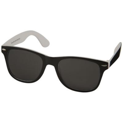 Sun Ray Sunglasses Black With Colour Pop