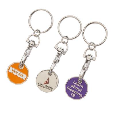 Trolley Coin Key Ring