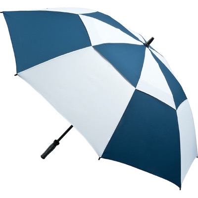Vented Golf Umbrella Navy And White