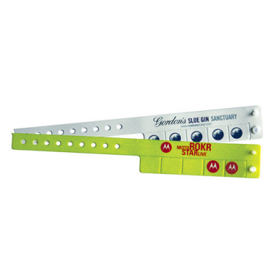Vinyl Tab Id Wristbands
