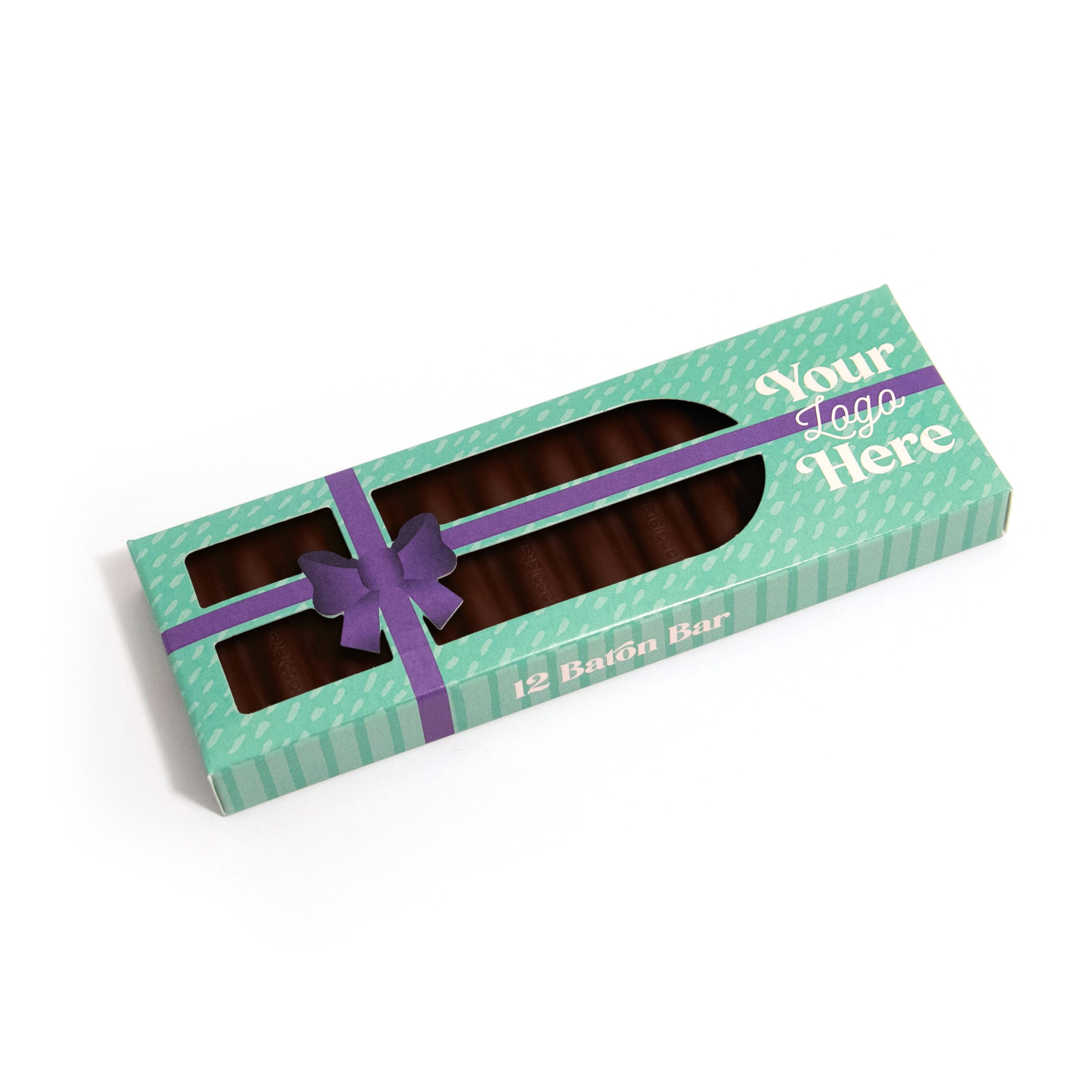 Winter Collection Eco 12 Baton Bar Box Vegan Dark Chocolate Present Box 71 Cocoa 2
