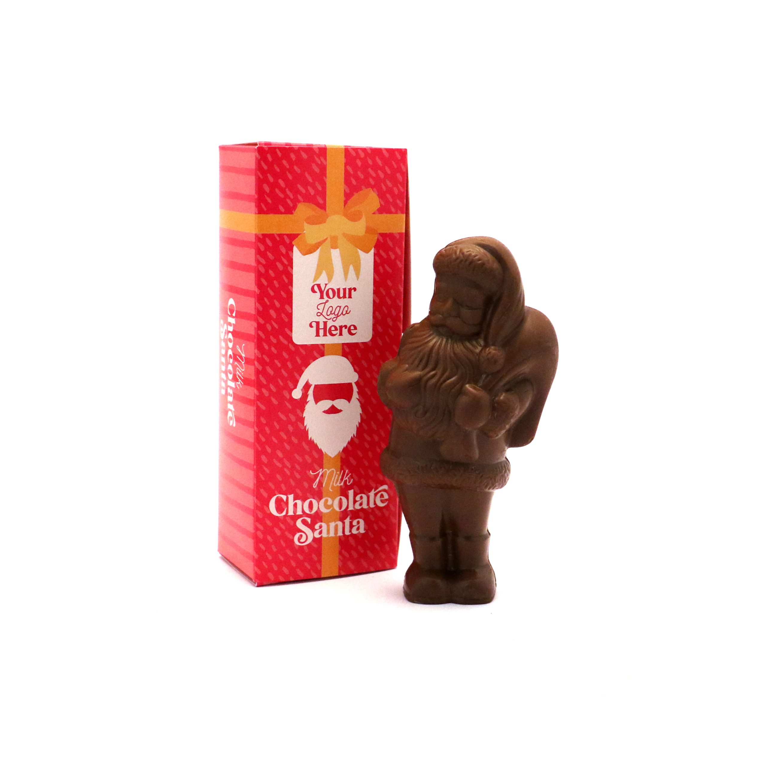 Winter Collection Eco Flip Top Box 41 Milk Chocolate Santa 3