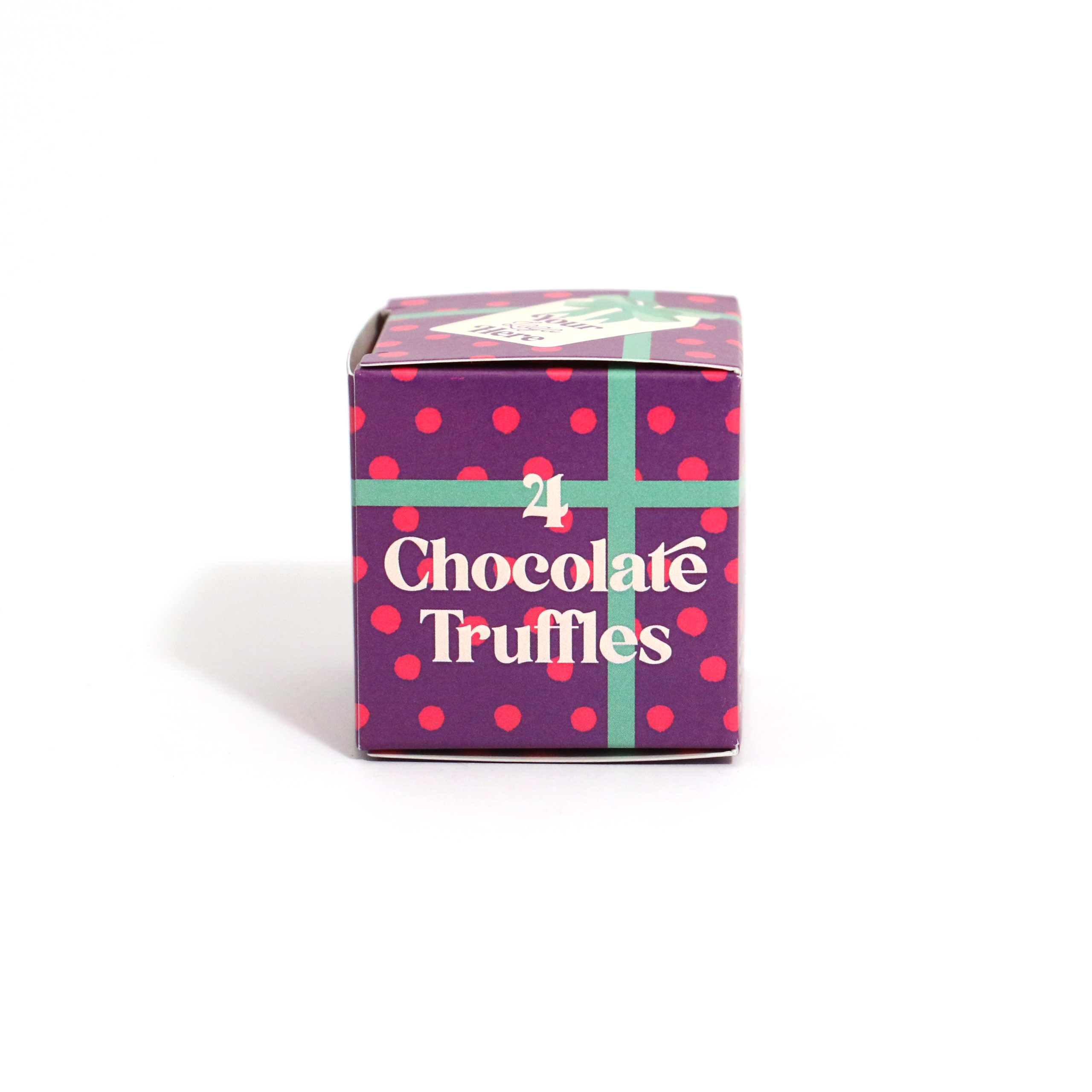 Winter Collection Eco Maxi Cube 4x Chocolate Truffles 2