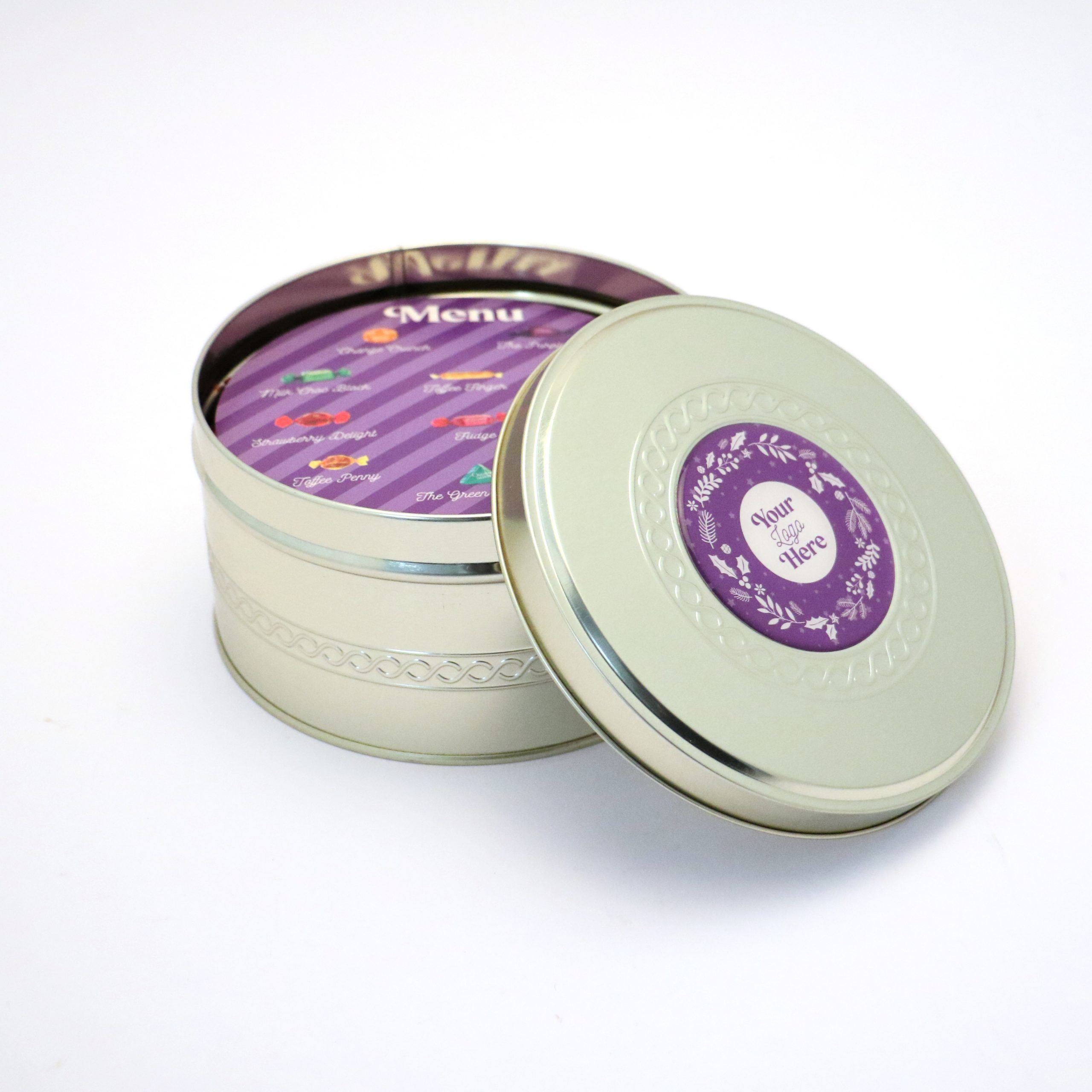 Winter Collection Gold Treat Tin Quality Street 2