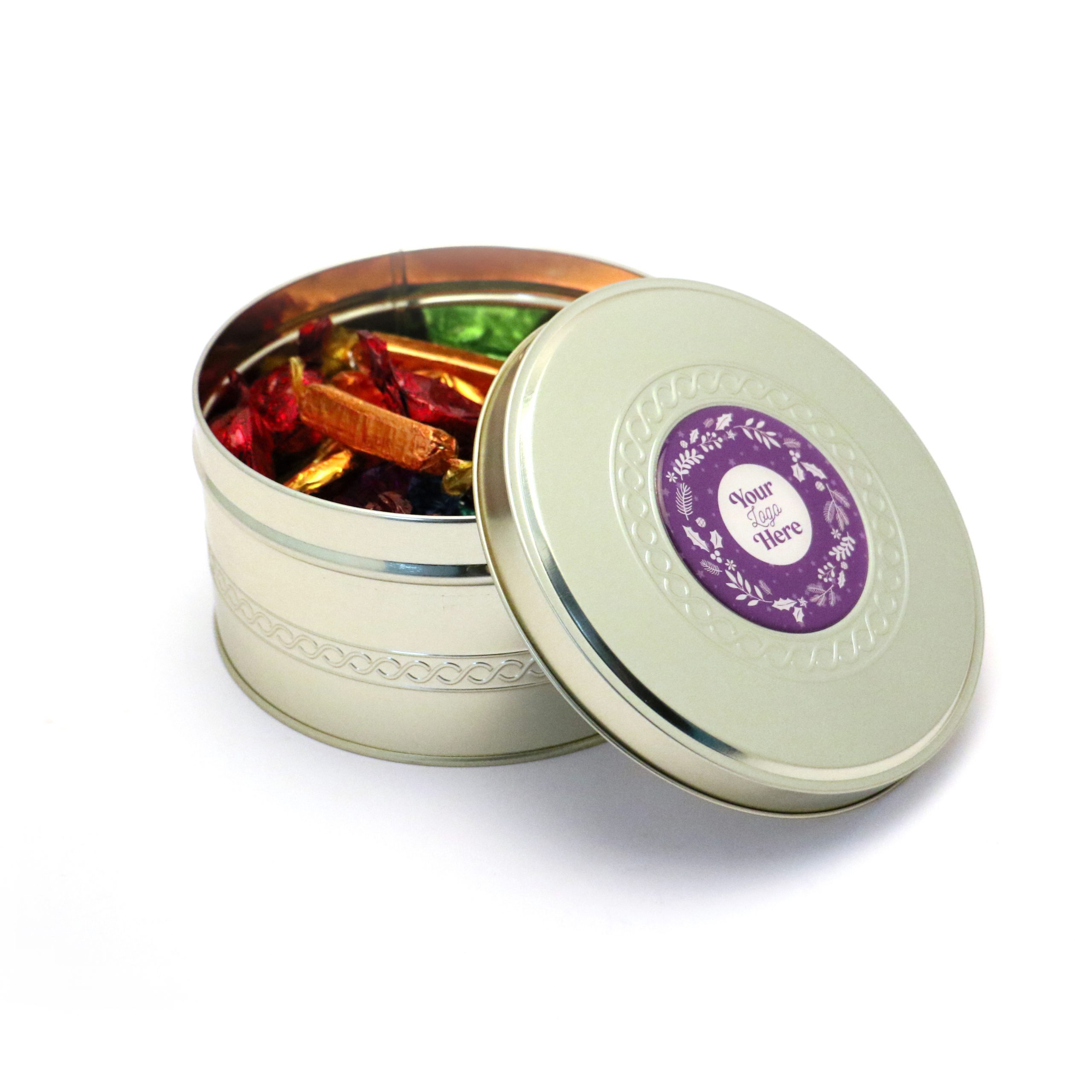 Winter Collection Gold Treat Tin Quality Street 3