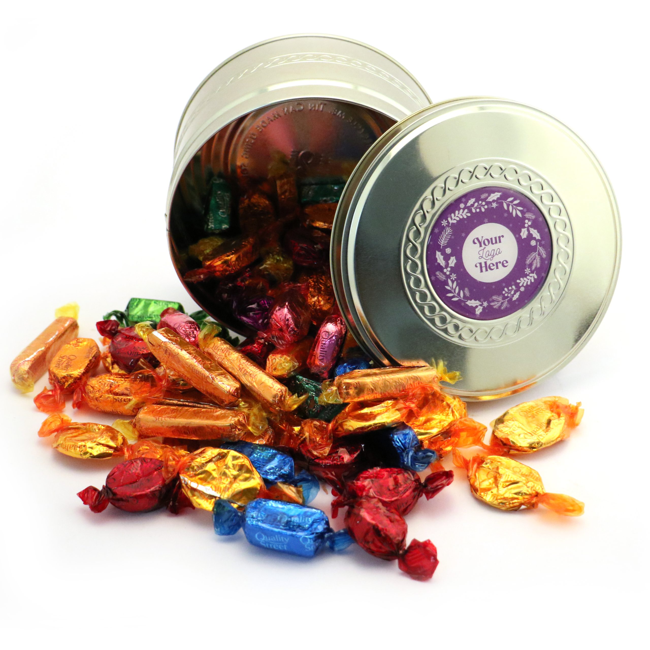 Winter Collection Gold Treat Tin Quality Street