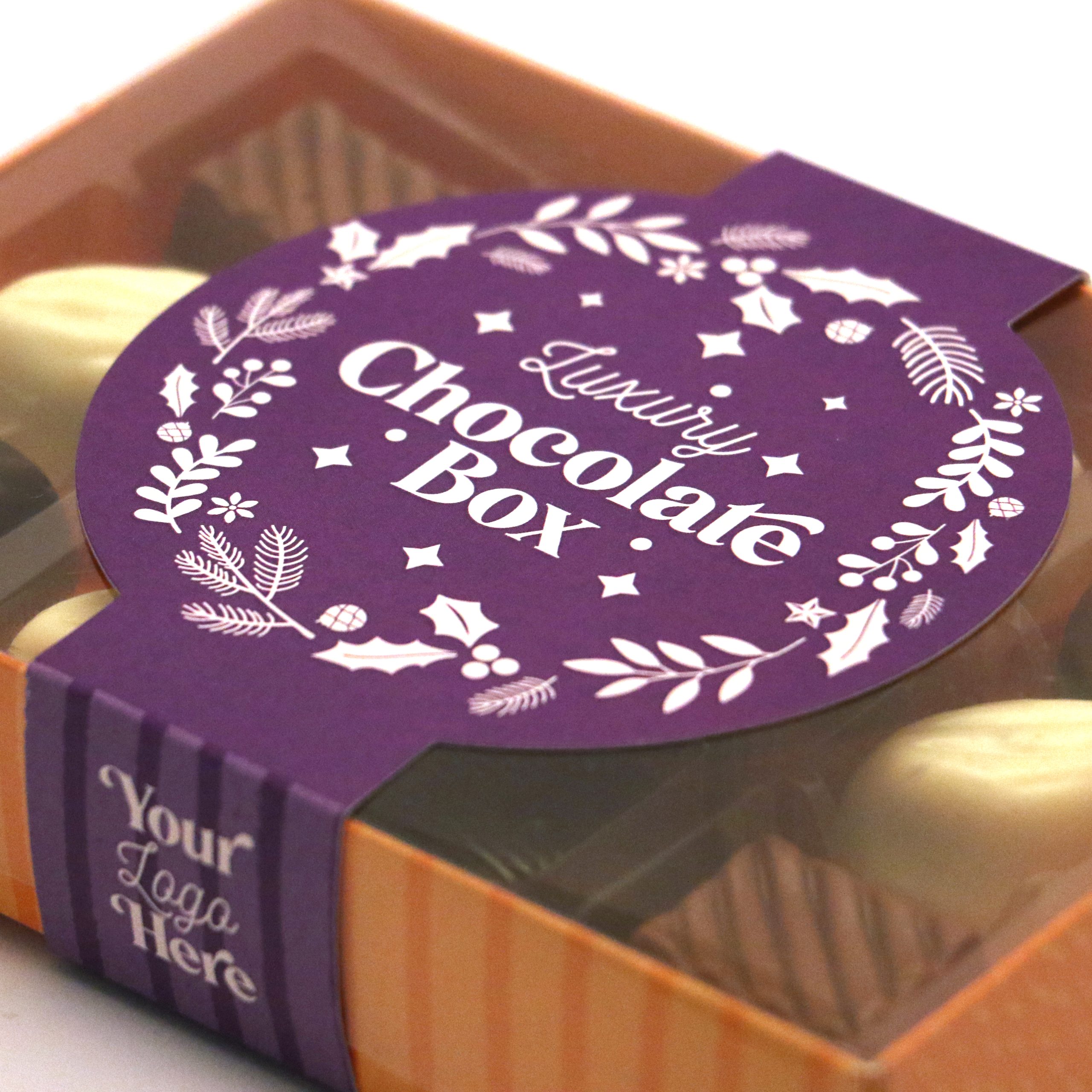 Winter Collection Luxury 12 Choc Box X12 Chocolate Truffles 2