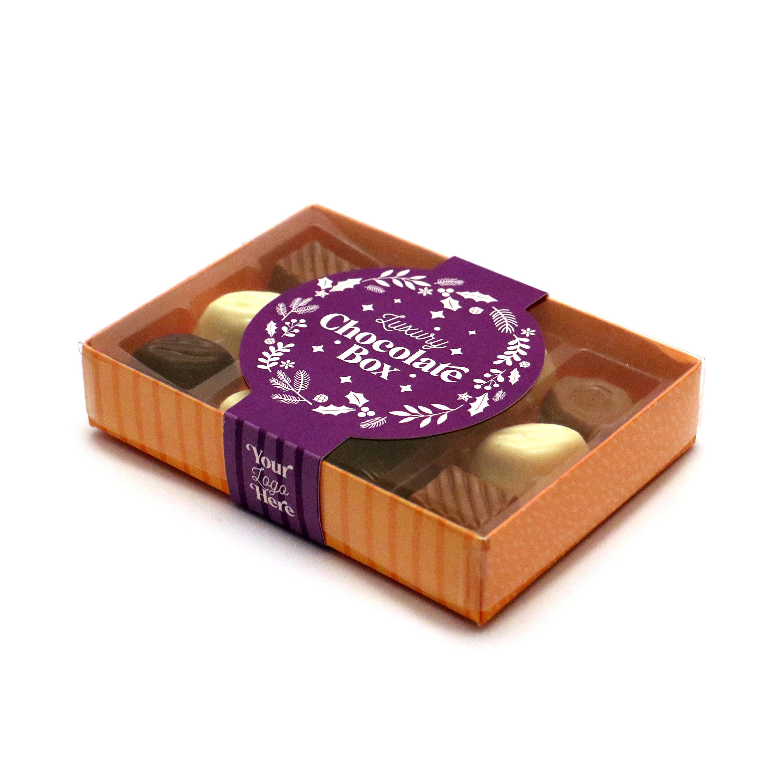 Winter Collection Luxury 12 Choc Box X12 Chocolate Truffles 3