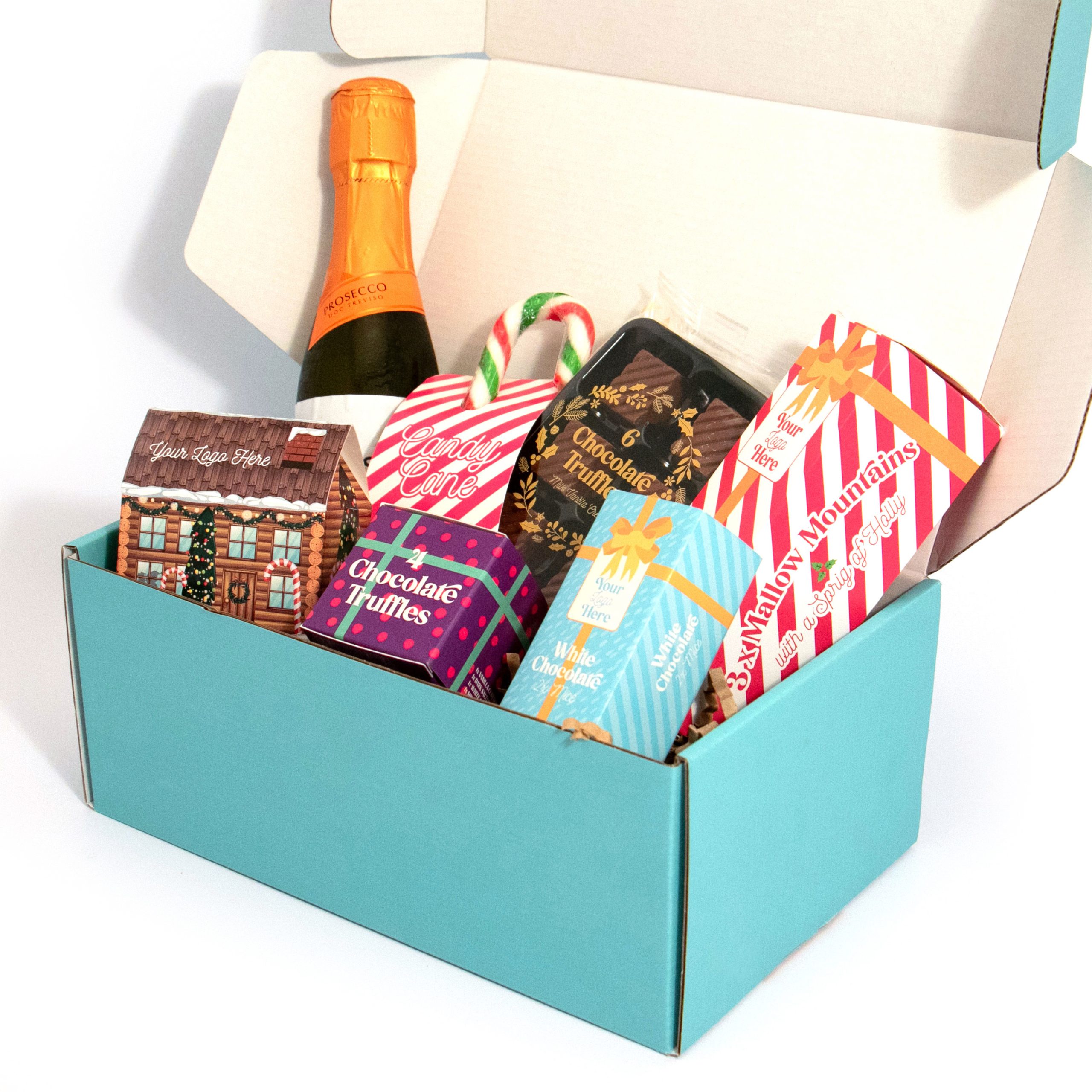Winter Collection Midi Gift Box With Prosecco