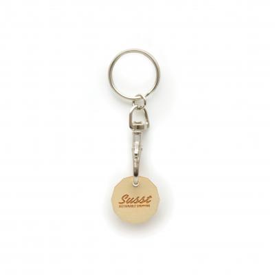 Wooden Trolley Coin