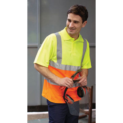 Yoko Hi Vis Short Sleeve Polo Shirt